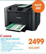 Canon 4 In 1 Inkjet Printer MB5140