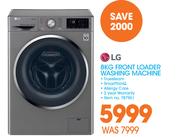 LG 8Kg Front Loader Washing Machine