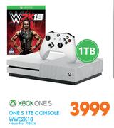 XBOX One S 1TB Console WWE2K18