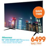 Hisense 50" UHD Smart LED TV(50A6100UW)