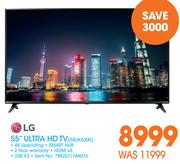 LG 55" Ultra HD TV(55UK6300)