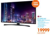 LG 65" Super UHD Nano Cell TV(65SK8000)