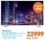 Hisense 75" UHD Smart TV(75A6800UWG)