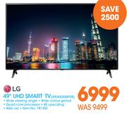 LG 49" UHD Smart TV(49UK6300PVB)