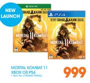 Mortal Kombat 11 Xbox Or PS4-Each