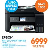 Epson 4-In-1 Eco-Tank Printer L6190