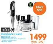 Braun 750W Multiquick 7 Hand Blender MQ775