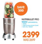 Nutribullet Pro 900W 690-000009-A