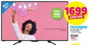 Telefunken 32" HD LED TV TLEDD-32HD