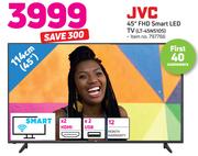 JVC 45"(114cm) FHD Smart LED TV LT-45N5105
