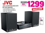 JVC 2.0 Micro DVD HiFi BT(UX-DN400)1299
