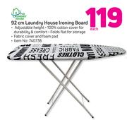 The Laundry House 92cm Ironing Board