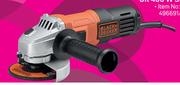 Black & Decker 115mm 650w Small Angle Grinder-Each
