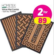 Hometex Value Mat Combo-For 2