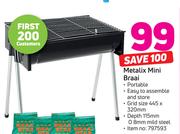 Metalix Mini Braai