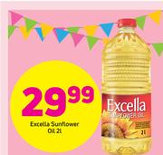 Excella Sunflower Oil-2Ltr