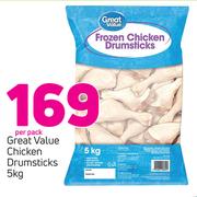 Great Value Chicken Drumstiicks-5Kg Per Pack