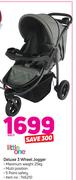 Little One Deluxe 3 Wheel Jogger-Each