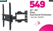 Ellies Dual Swivel Tilt Bracket 22"-60"