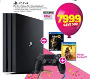 PS4 Pro  + Fallout 76 + Mortal Kombat 11