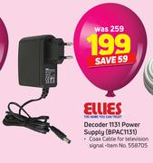 Ellies Decoder 1131 Power Supply BPAC1131