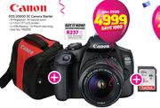 Canon EOS 2000D DC Camera Starter