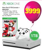 Xbox One S 1TB Console + NBA2K18
