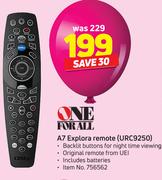 One For All A7 Explora Remote URC9250