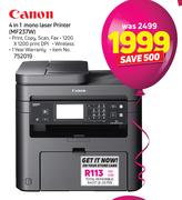 Canon 4 In 1 Mono Laser Printer MF237W