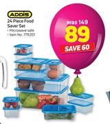 Addis 24 Piece Food Saver Set