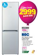 KIC 263Ltr Bottom Freezer Fridge Metallic KBF 525 1 ME
