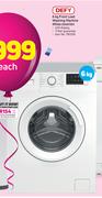 Defy 6Kg Front Load Washing Machine White DAW381
