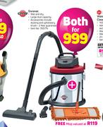 Genesis Duravac With Free Mop-For Both 