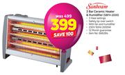 Sunbeam 3 Bar Ceramic Heater & Humidifier SBFH-2000