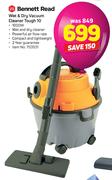 Bennett Read Wet & Dry Vacuum Cleaner Tough 10