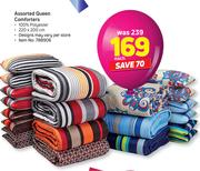 Assorted Queen Comforters-220 x 200cm Each