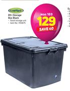 Cenplast 85Ltr Storage Box Black