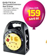 Digitech 10m Cassette Extension Reel 10 Amps