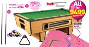 Easi Eight Coin Operated Pool Table