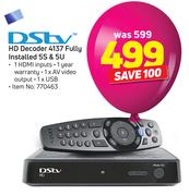 DStv HD Decoder 4137 (Fully Installed) 5S &5U