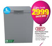 Defy Satin Metallic Chest Freezer DMF513