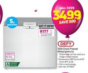 Defy 300Ltr Chest Freezer White DMF473