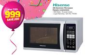 Hisense 28L Electornic Microwave Metallic H28MOMME