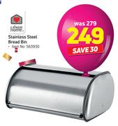 Always Home Stainless Steel Bread Bin