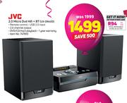 JVC 2.0 Micro DVD Hifi + Bt UX-DN400