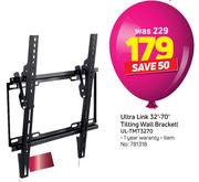 Ultra Link 32"-70" Tilting Wall Bracket UL-TMT3270