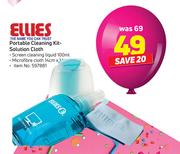 Ellies Portable Cleaning Kit Solution Cloth