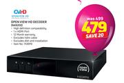 Open View HD Decoder NA9200