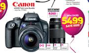 Canon 4000D Twin Lens Bundle
