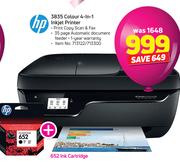 HP 3835 Colour 4-In-1 Inkjet Printer